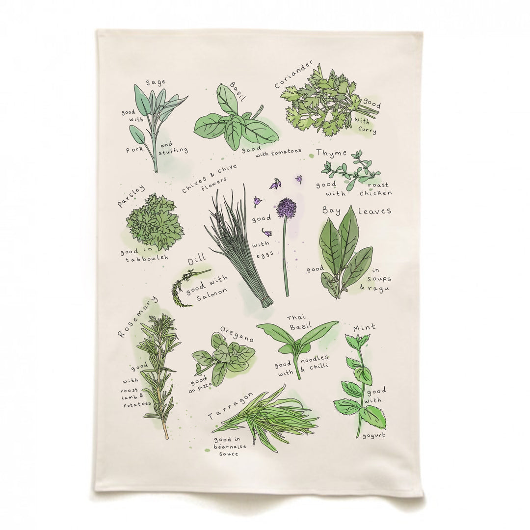 The Herb Tea Towel