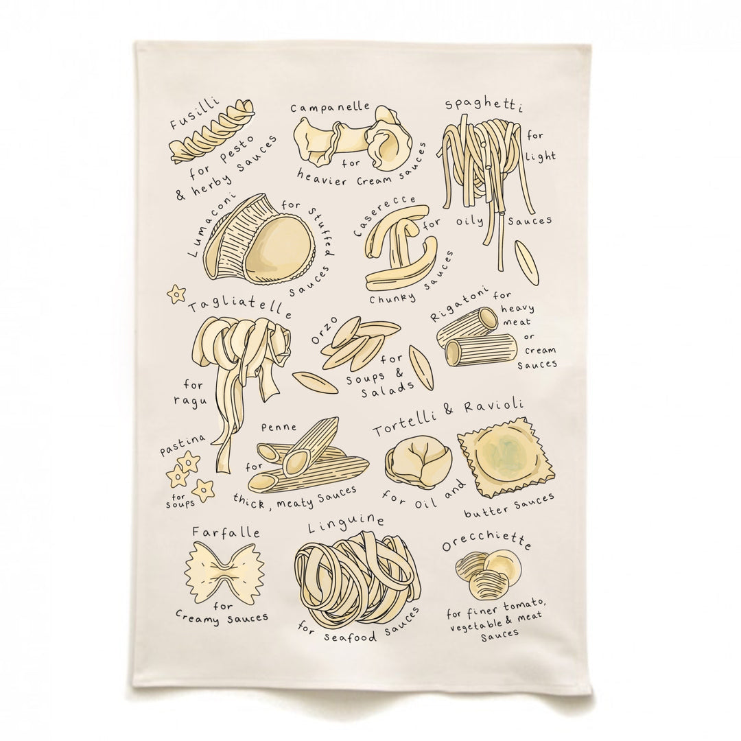 The Pasta Tea Towel