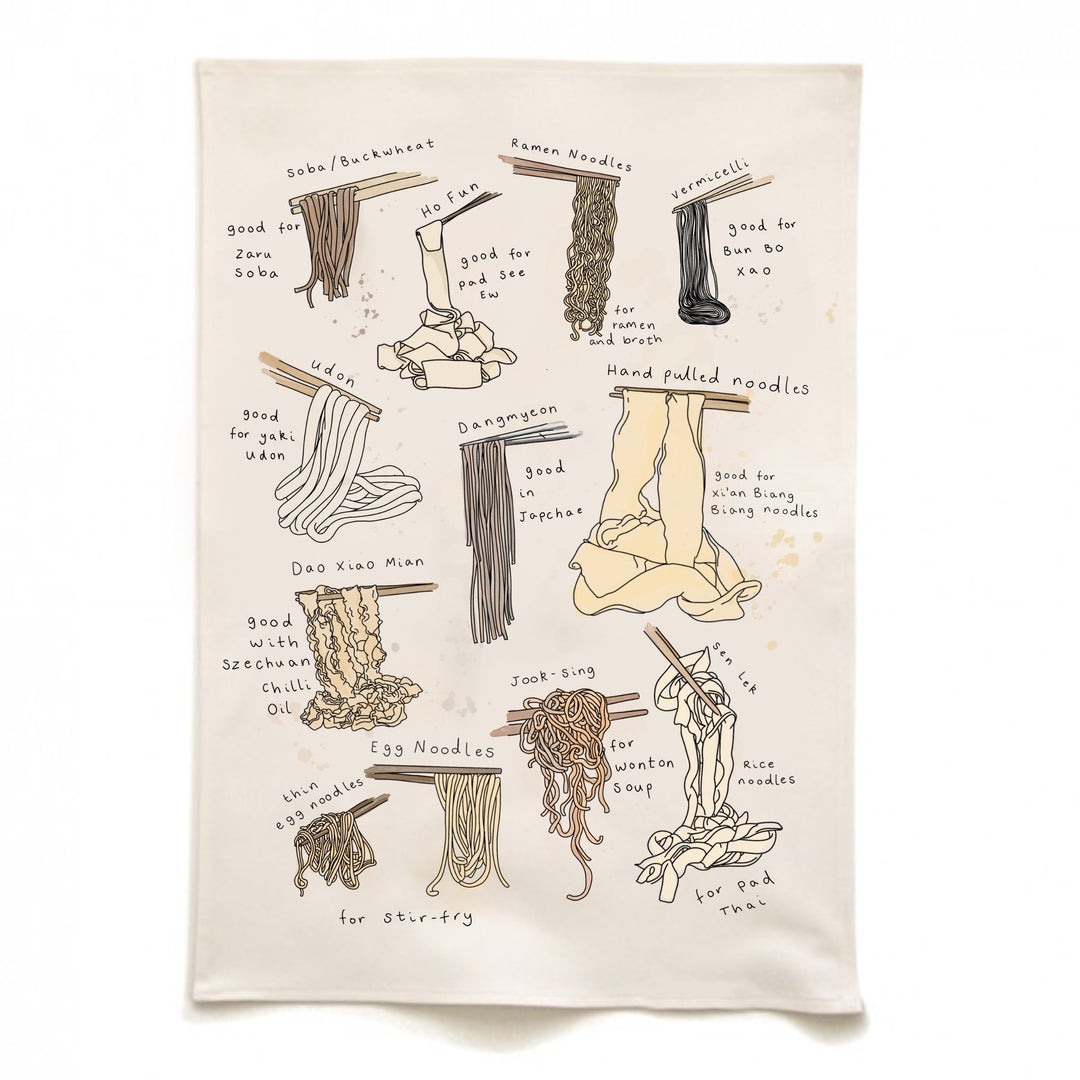 The Noodle Tea Towel