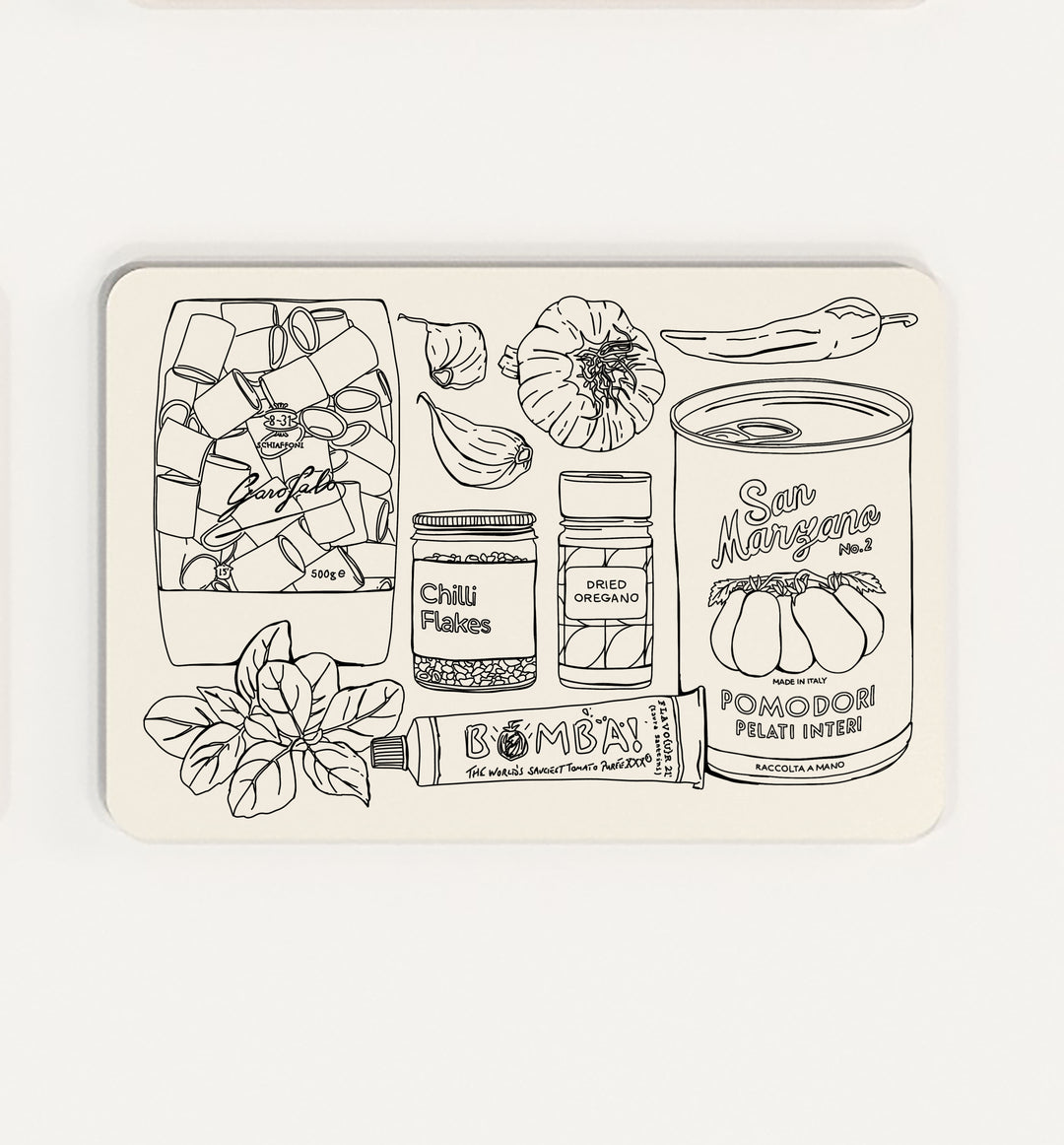 Pasta Placemats - Set of Four.      (Coming soon!)