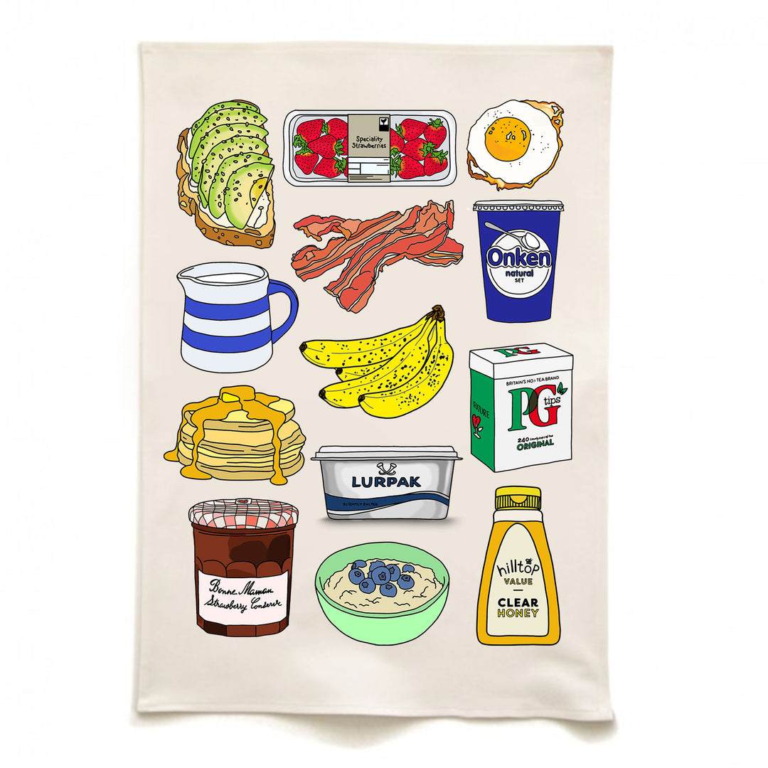 The Breakfast Tea Towel