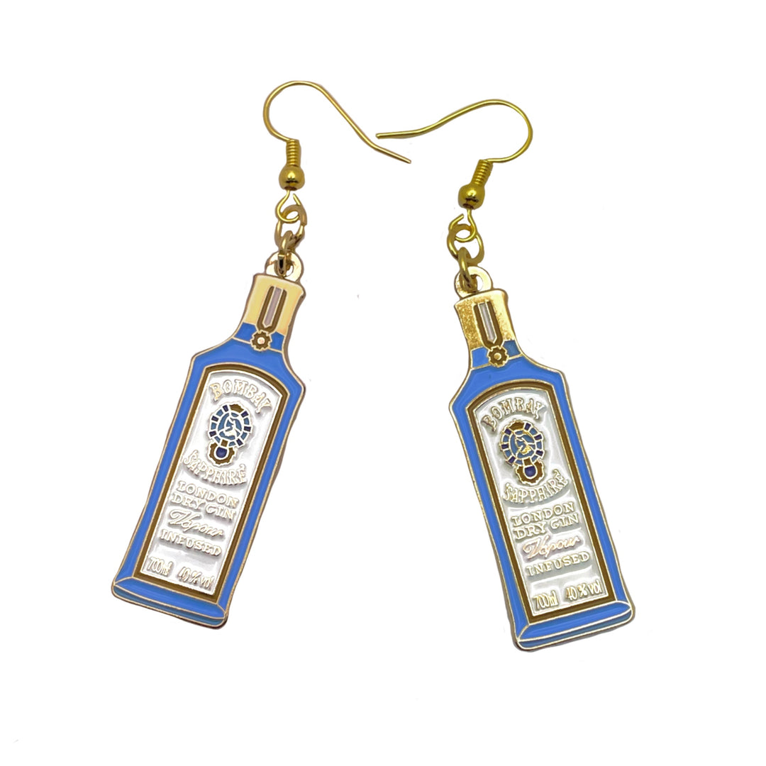 Gold Bombay Gin earrings